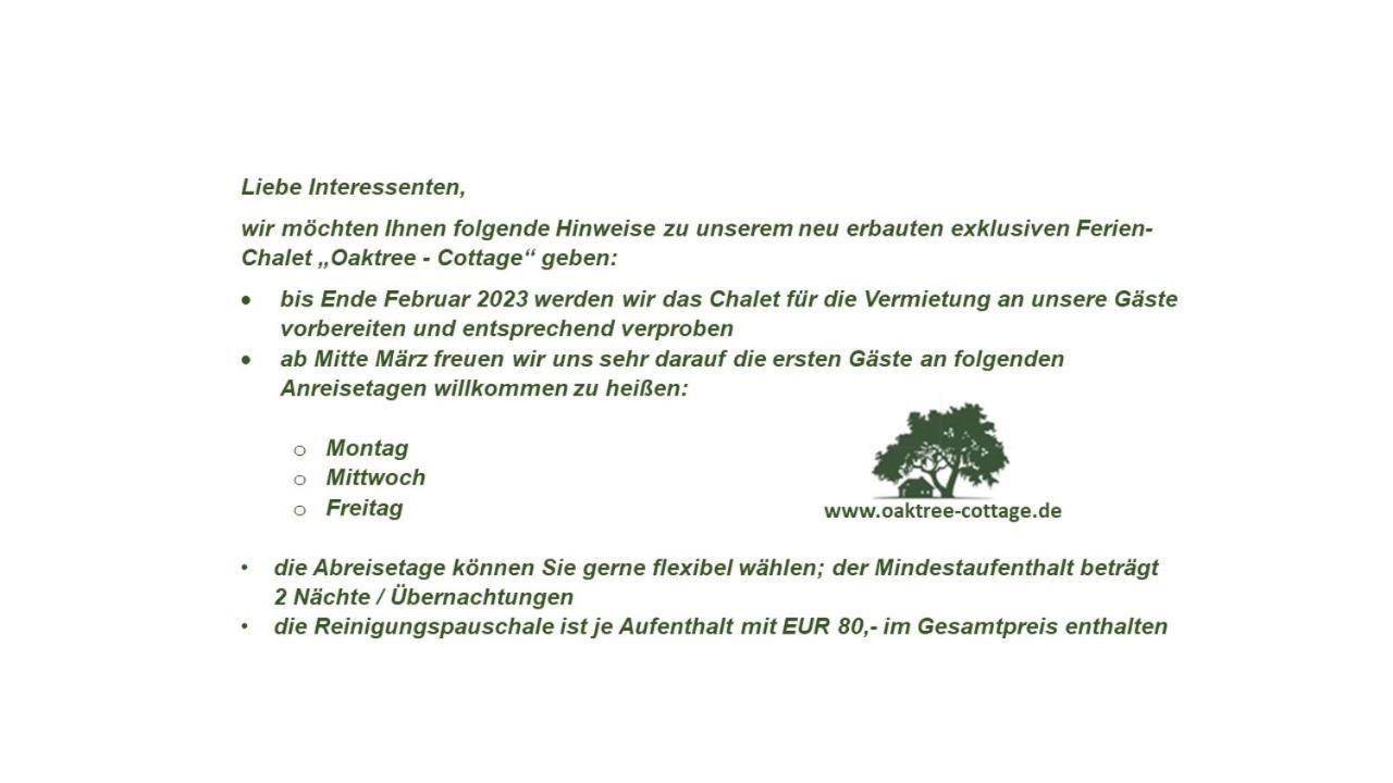 Oaktree-Cottage Loehnberg Luaran gambar